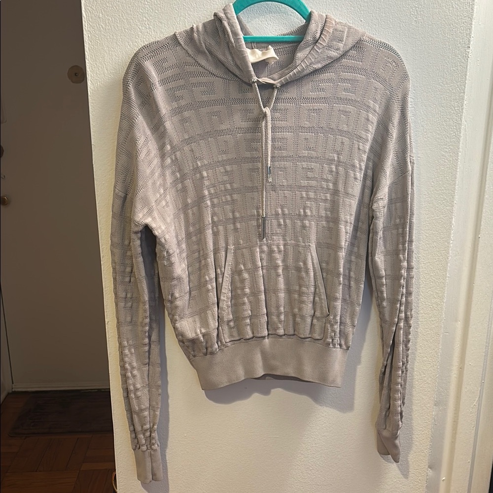 Givenchy Gray Hoodie with Logo